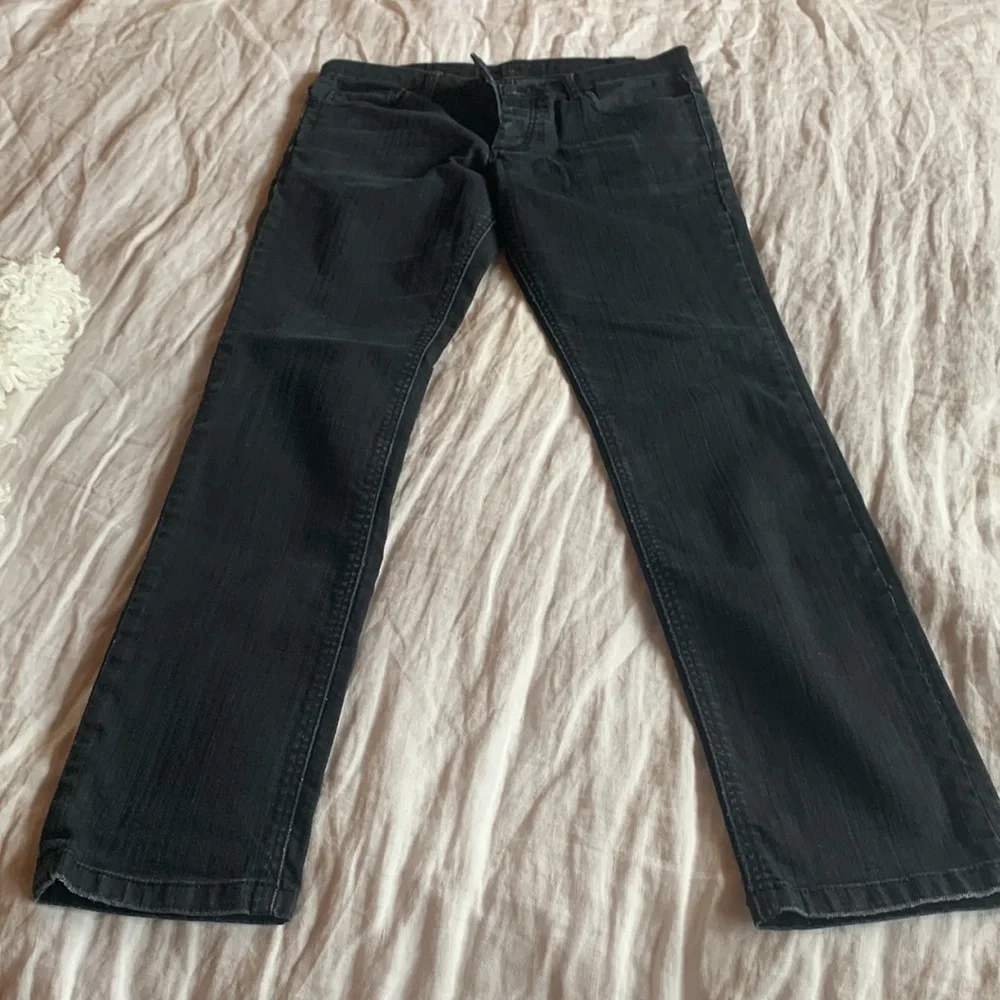 Zadig Voltaire Platine Black Button Fly Jeans Size 31 - Picture 4 of 4
